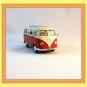 1963 VOLKSWAGEN T1 BUS ,METALLIC ORANGE WELLY 1:32 DIECAST CAR COLLECTORS MODEL