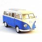1963 VOLKSWAGEN T1 BUS METALLIC BLUE, WELLY 1/32 DIECAST CAR COLLECTOR'S MODEL
