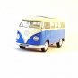 1963 VOLKSWAGEN T1 BUS METALLIC BLUE, WELLY 1/32 DIECAST CAR COLLECTOR'S MODEL