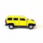 HUMMER H3 YELLOW WELLY 1/38 DIECAST CAR COLLECTOR'S MODEL,NEW