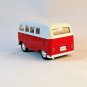 1963 VOLKSWAGEN T1 BUS RED/WHITE WELLY 1/34 DIECAST CAR COLLECTOR'S MODEL, NEW