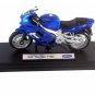 TRIUMPH TT600,2002 METALLIC BLUE WELLY 1/18 DIECAST MOTORCYCLE COLLECTOR'S MODEL