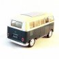 1963 VOLKSWAGEN T1 BUS DARK GREEN WELLY 1/32 DIECAST CAR COLLECTOR'S MODEL , NEW
