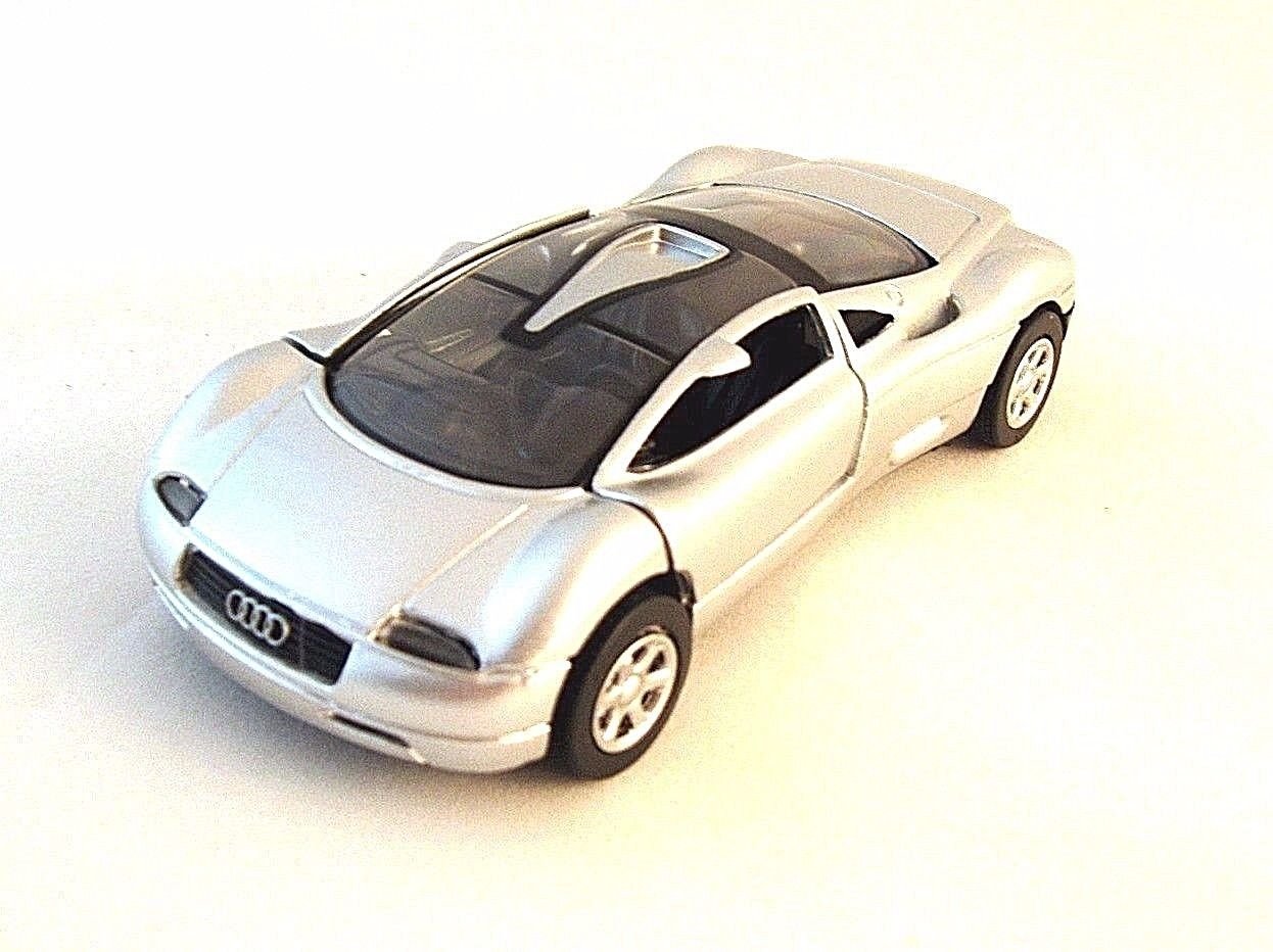 AUDI AVUS QUATTRO SILVER NEWRAY 1/32 DIECAST CAR MODEL,CITY CRUISER COLLECTION