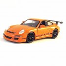 PORSCHE 911 (997) GT3 RS WELLY 1/34 ORANGE DIECAST CAR MODEL, PORSCHE COLLECTION