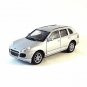 PORSCHE CAYENNE TURBO SILVER WELLY 1/32 DIECAST CAR COLLECTOR'S MODEL , NEW
