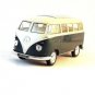 1963 VOLKSWAGEN T1 BUS DARK GREEN WELLY 1/32, DIECAST COLLECTOR'S CAR MODEL, NEW