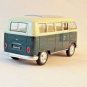 1963 VOLKSWAGEN T1 BUS DARK GREEN WELLY 1/32, DIECAST COLLECTOR'S CAR MODEL, NEW