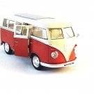 1963 VOLKSWAGEN T1 BUS METALLIC ORANGE ,WELLY 1/32 DIECAST COLLECTOR'S CAR MODEL