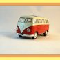 1963 VOLKSWAGEN T1 BUS METALLIC ORANGE ,WELLY 1/32 DIECAST COLLECTOR'S CAR MODEL