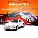 PORSCHE 964 TURBO WHITE WELLY 1:38  DIECAST CAR COLLECTOR'S MODEL, NEW