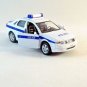 AUDI A4 POLICE CAR WELLY 1/38 DIECAST CAR MODEL,COLLECTIBLE , AUDI COLLECTION
