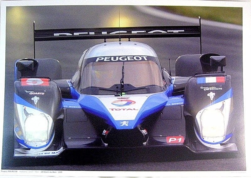 POSTER SET WITH 3 POSTERS FROM 24H LE MANS 2009,2010 AND FIA GT SPA 2010, ALTAYA