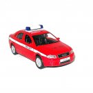 AUDI A4 FIRE DEPT.CAR,WELLY 1/38 DIECAST CAR COLLECTOR'S MODEL,AUDI COLLECTION
