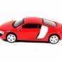 AUDI R8 COUPE RED SCHUCO 1:64 DIECAST CAR COLLECTOR'S MODEL,NEW