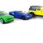 MAJORETTE STREET CARS, SET*3 DIECAST CAR MODELS,JEEP/FORD/DODGE,NEW