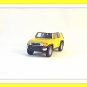 TOYOTA FJ CRUISER YELLOW/WHITE WELLY 1/38 DIECAST CAR COLLECTOR'S MODEL,NEW