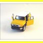 TOYOTA FJ CRUISER YELLOW/WHITE WELLY 1/38 DIECAST CAR COLLECTOR'S MODEL,NEW
