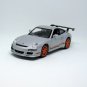 PORSCHE 911 (997)GT3 RS SILVER WELLY 1:38  DIECAST CAR COLLECTOR'S MODEL, NEW
