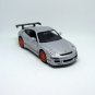 PORSCHE 911 (997)GT3 RS SILVER WELLY 1:38  DIECAST CAR COLLECTOR'S MODEL, NEW