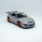 PORSCHE 911 (997)GT3 RS SILVER WELLY 1:38  DIECAST CAR COLLECTOR'S MODEL, NEW