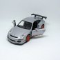 PORSCHE 911 (997)GT3 RS SILVER WELLY 1:38  DIECAST CAR COLLECTOR'S MODEL, NEW