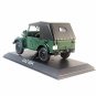 GAZ-69A CABRIOLET CLOSED 1953, GREEN EDICOLA 1/43 DIECAST CAR COLLECTOR'S MODEL