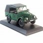 GAZ-69A CABRIOLET CLOSED 1953, GREEN EDICOLA 1/43 DIECAST CAR COLLECTOR'S MODEL