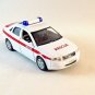 AUDI A4 RESCUE CAR WELLY 1/38 DIECAST CAR COLLECTOR'S MODEL, AUDI COLLECTION