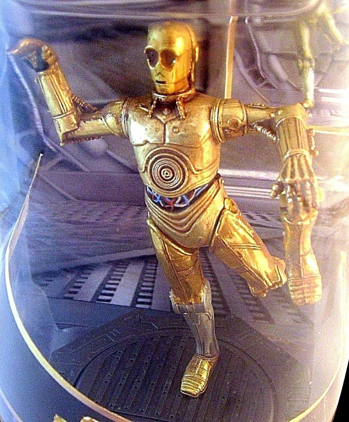 STAR WARS POTF2 EPIC FORCE C-3PO C-9 ROTATE FIGURE 360 DEGREES COLLECTIBLE,NEW