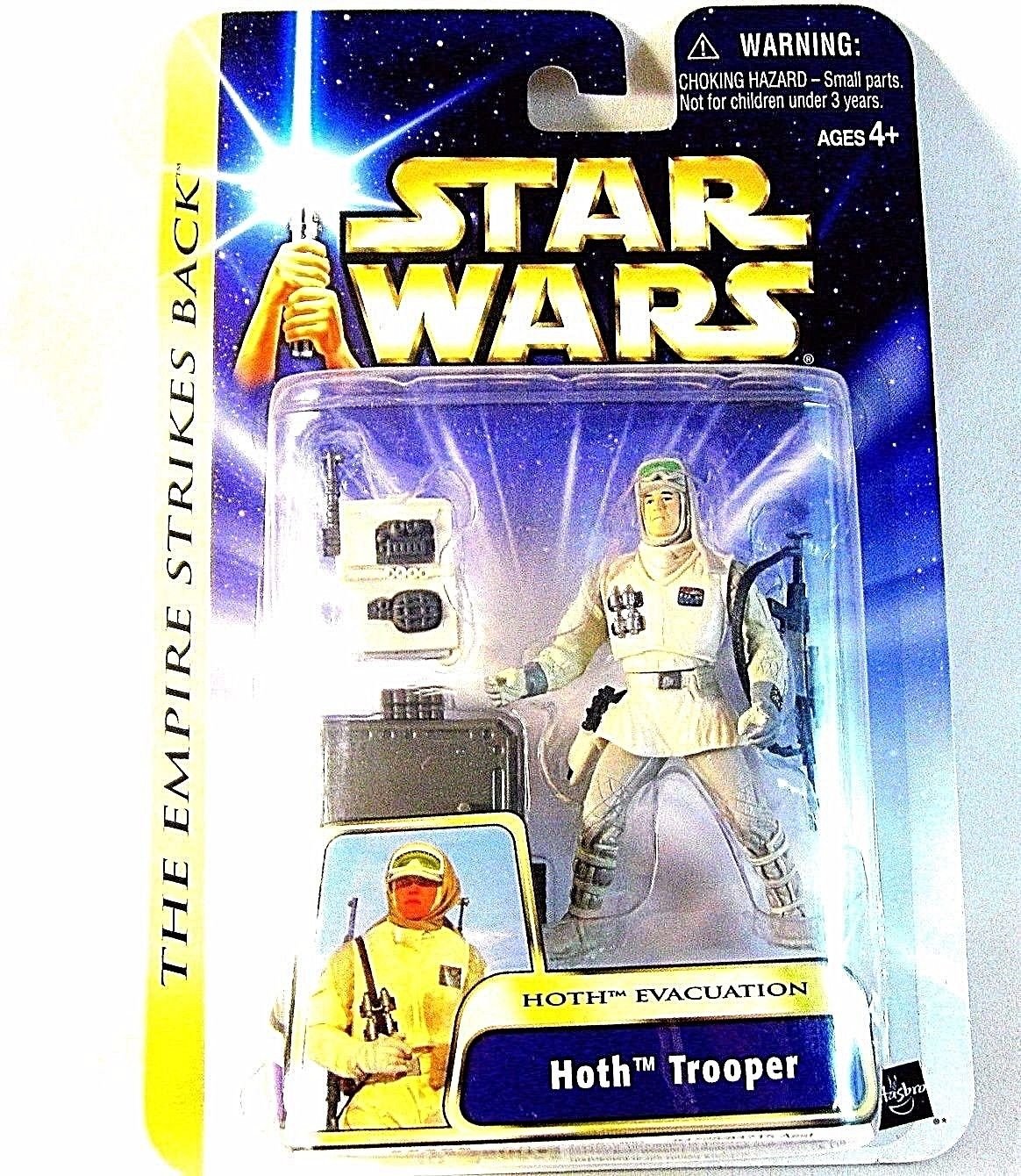 STAR WARS SAGA ESB CARDED HOTH TROOPER-HOTH EVACUATION,COLLECTOR'S ITEM ,NEW