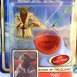 STAR WARS ATTACK OF THE CLONES,YODA-JEDI HIGH COUNCIL C7/8,WITH FORCE POWER, NEW