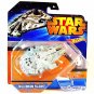 STAR WARS , MILLENNIUM FALCON RAUMSCHIFF,HOTWHEELS ,INCLUDING SPECIAL STAND ,NEW