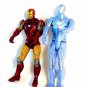 IRON MAN - SET *2 IRON MAN ACTION FIGURES ,COLLECTOR'S FIGURES ,HIGH QUALITY