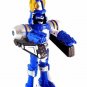 POWER RANGERS, BLUE TURBO DRILL ACTION FIGURE 2006,BATTERY OPERATED ,COLLECTIBLE