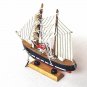 DECOR WOOD SAILING BOAT HANDBUILT NAUTICAL MODEL DECOR HOME COLLECTIBLE