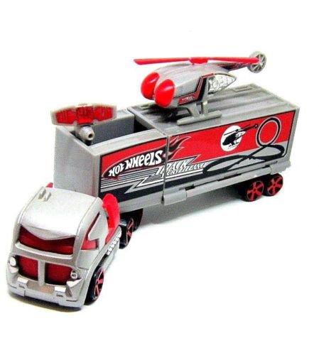 truck with helicopter toy