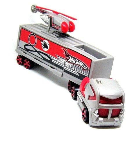 truck with helicopter toy