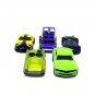 SET*5 DIECAST CAR MODELS YELLOW/GREEN/BLACK/PURPLE, HOTWHEELS