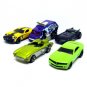 SET*5 DIECAST CAR MODELS YELLOW/GREEN/BLACK/PURPLE, HOTWHEELS