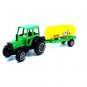 FARM TRACTOR WITH MILK TANKER WAGON, GREEN WELLY TRACTOR COLLECTOR'S MODEL, NEW