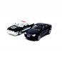 SET*2 CAR MODELS, MERCEDES CLK COUPE+N.Y.P.D POLICE CAR,REALTOY 1:59/1:64