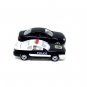 SET*2 CAR MODELS, MERCEDES CLK COUPE+N.Y.P.D POLICE CAR,REALTOY 1:59/1:64