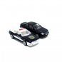 SET*2 CAR MODELS, MERCEDES CLK COUPE+N.Y.P.D POLICE CAR,REALTOY 1:59/1:64