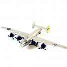 B-24D LIBERATOR YEAR 1944, SILVER MAISTO DIECAST AIRCRAFT MODEL