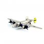 B-24D LIBERATOR YEAR 1944, SILVER MAISTO DIECAST AIRCRAFT MODEL