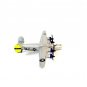 B-24D LIBERATOR YEAR 1944, SILVER MAISTO DIECAST AIRCRAFT MODEL