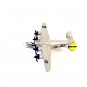 B-24D LIBERATOR YEAR 1944, SILVER MAISTO DIECAST AIRCRAFT MODEL