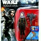 STAR WARS, SERGEANT JYN ERSO (JEDHA) ROGUE ONE WITH ACCESSORIES, HASBRO, NEW