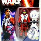STAR WARS, POE DAMERON, THE FORCE AWAKENS + ACCESSORIES, HASBRO, NEW